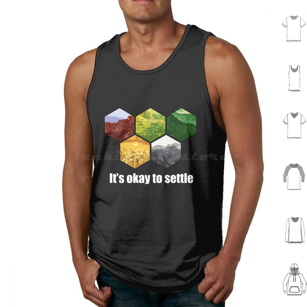 Board Game Catan - เสื้อกล้าม _ S Okay To Settle