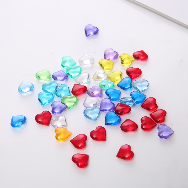 100PCS 10*4 มม.รูปหัวใจอะคริลิ - Board Game Vector บทวิจารณ์และราคา
