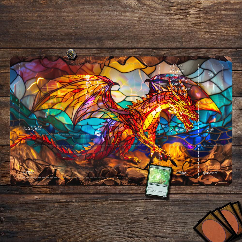 แผ่นรองเล่นการ์ด Magic Playmat - Board Game Research บทวิจารณ์และราคา