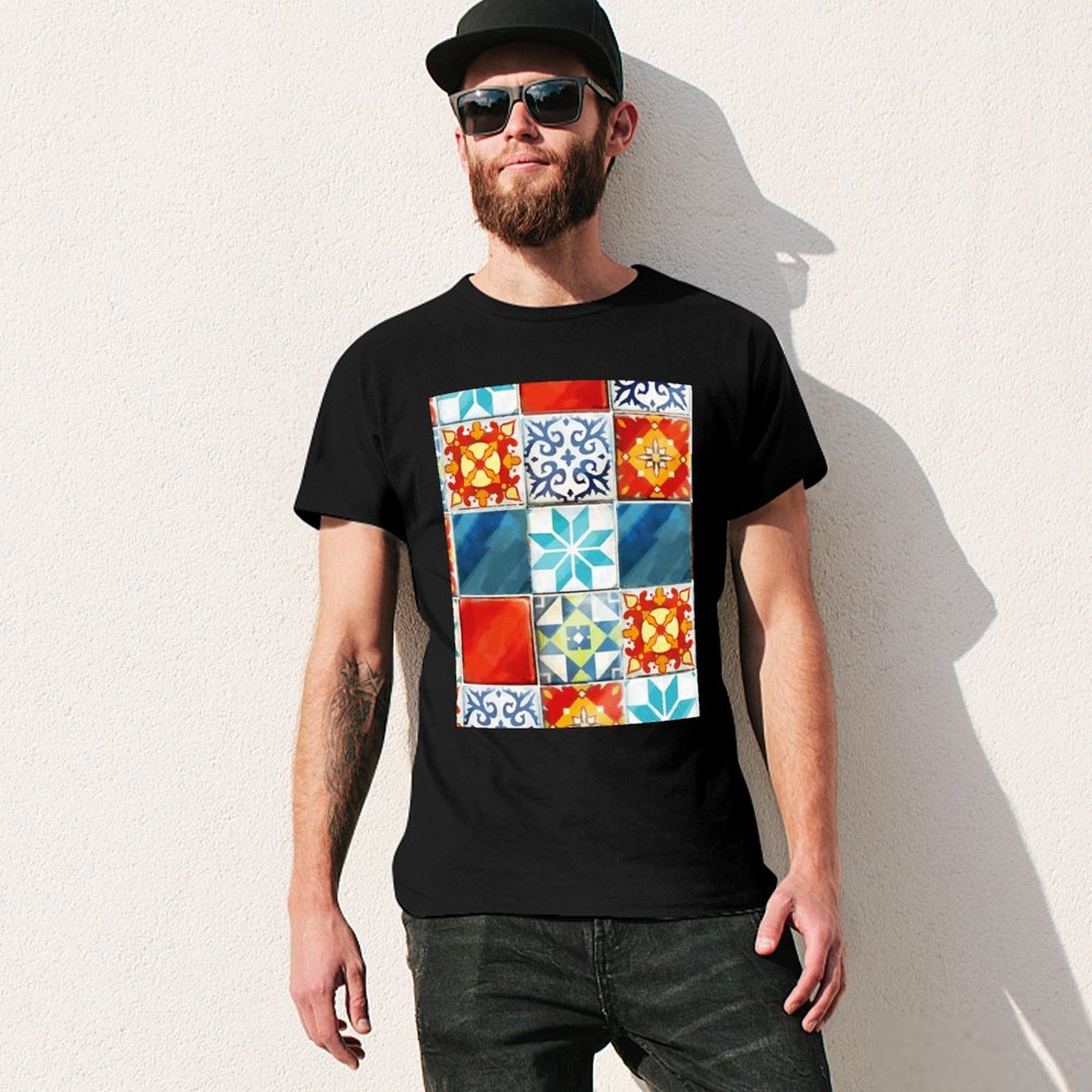 เสื้อยืดลายกระเบื้องอาซูเลโฮสี - Board Game Azul บทวิจารณ์และราคา
