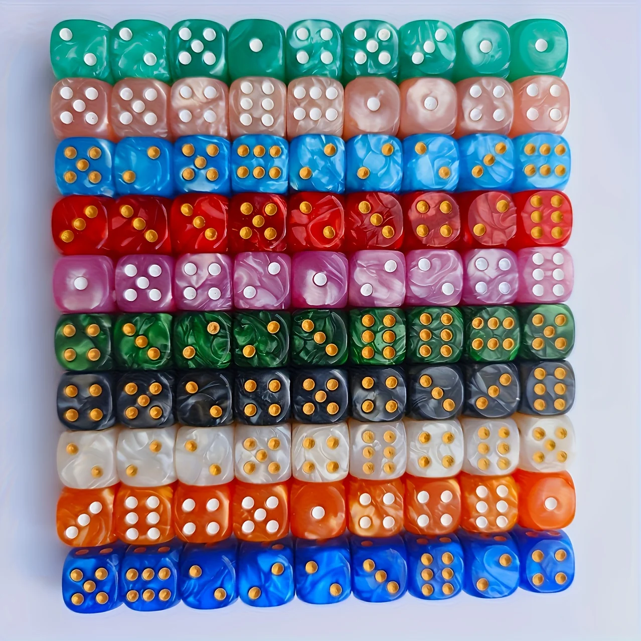 ลูกเต๋าอะคริลิก 6 ด้าน ขนาด 12 - Board Game Loop บทวิจารณ์และราคา