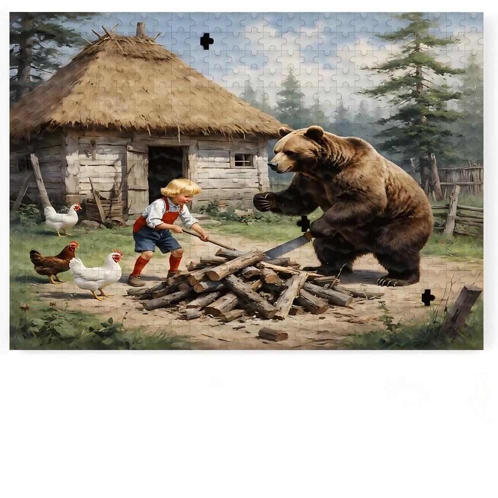 จิ๊กซอว์ภาพวาดสีน้ำมันสไตล์วิน - Board Game Vintage บทวิจารณ์และราคา
