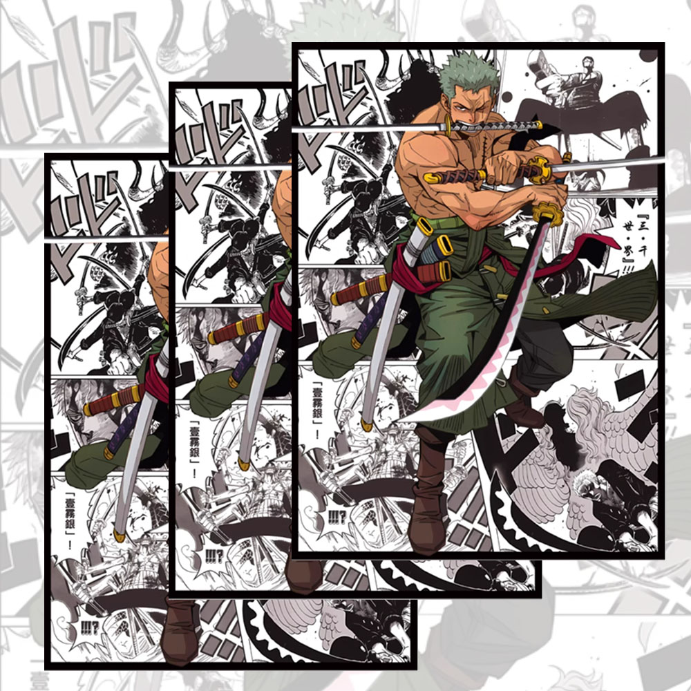 60PCS 66x91mm One Piece อะนิเม - Board Game Research บทวิจารณ์และราคา