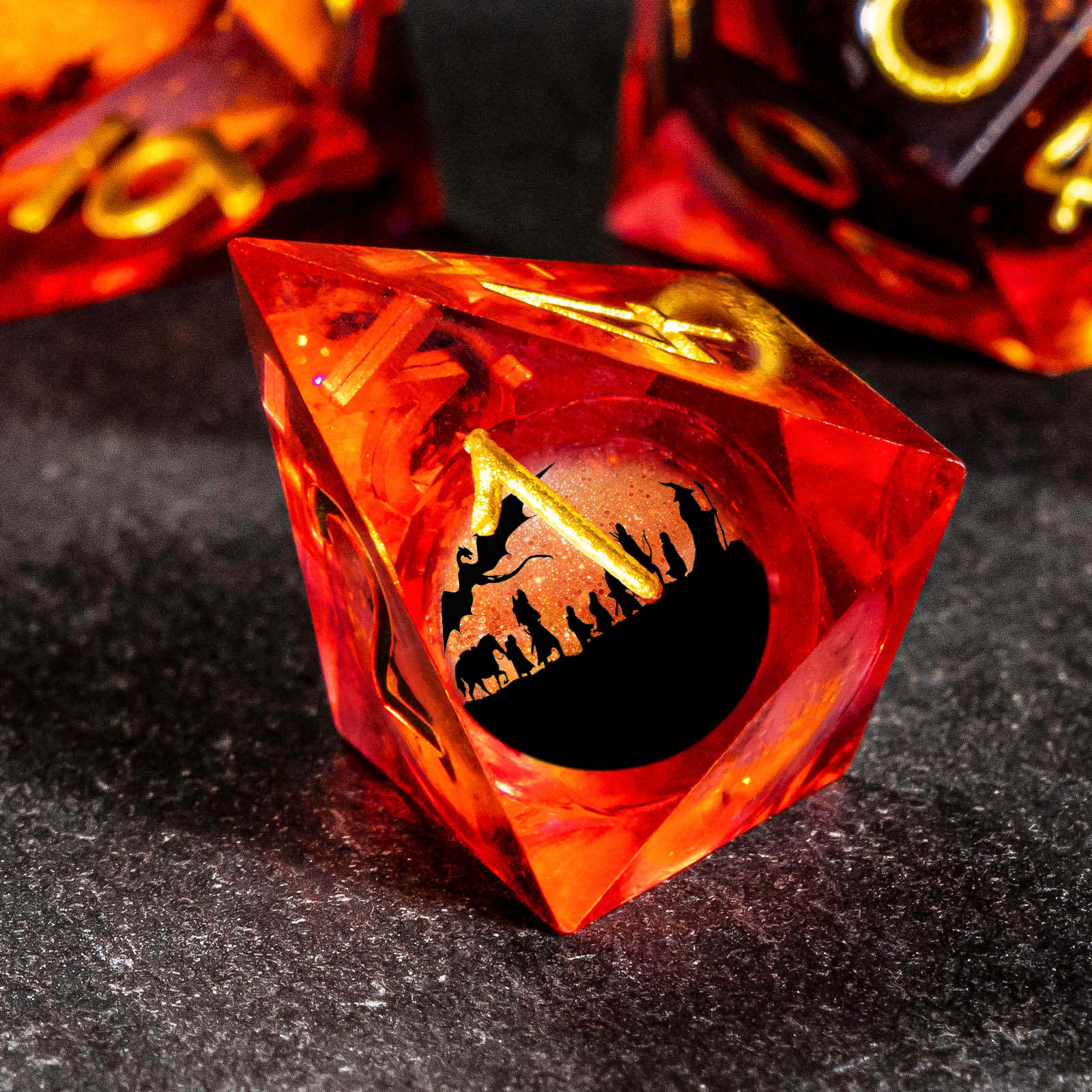 ชุดลูกเต๋า DND แบบแกนเหลว สำหร - Board Game Dungeons And Dragons บทวิจารณ์และราคา