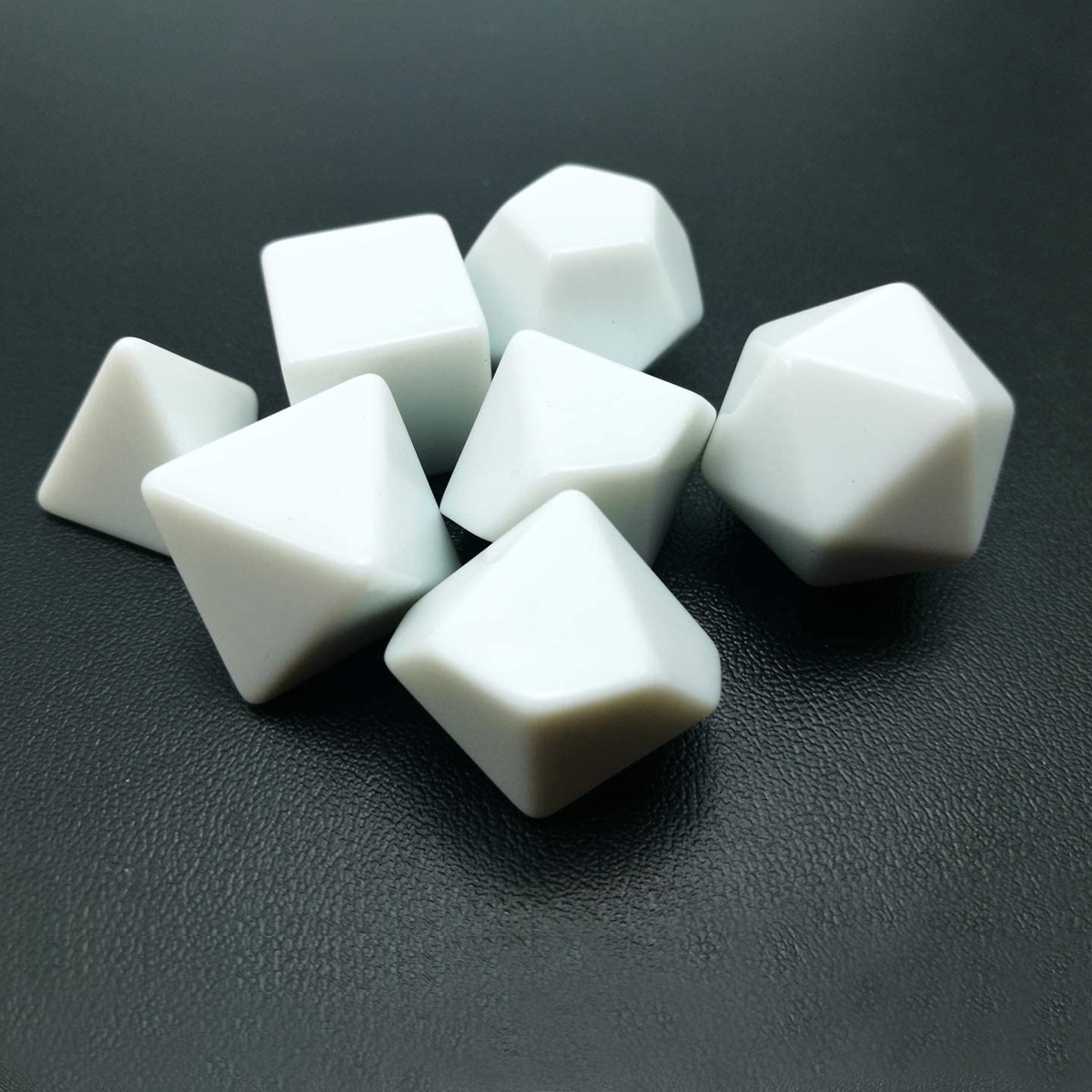 7 ชิ้น/เซ็ตเปล่ากลมลูกเต๋า DIY - Board Game Loop บทวิจารณ์และราคา