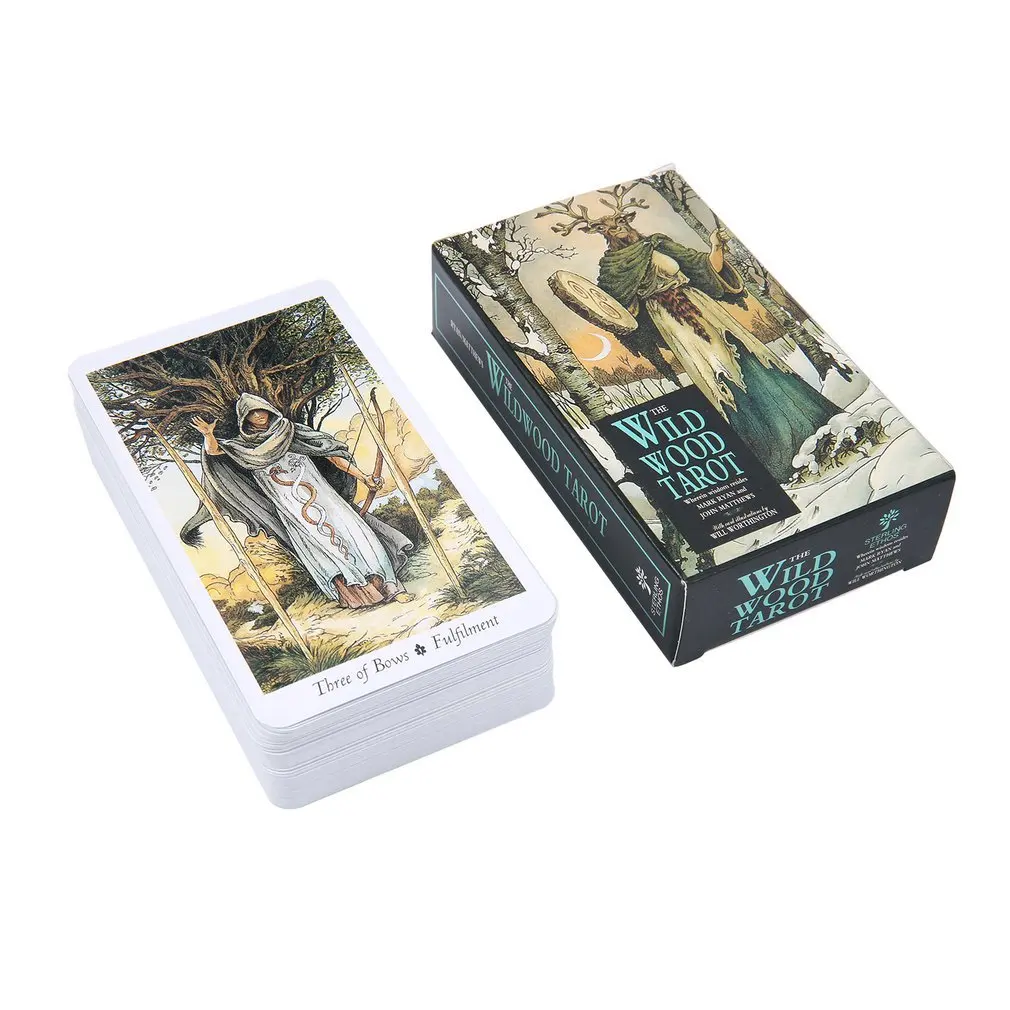 ไพ่ทาโรต์ไม้ป่า 78 Oracle Engl - Board Game Horror บทวิจารณ์และราคา
