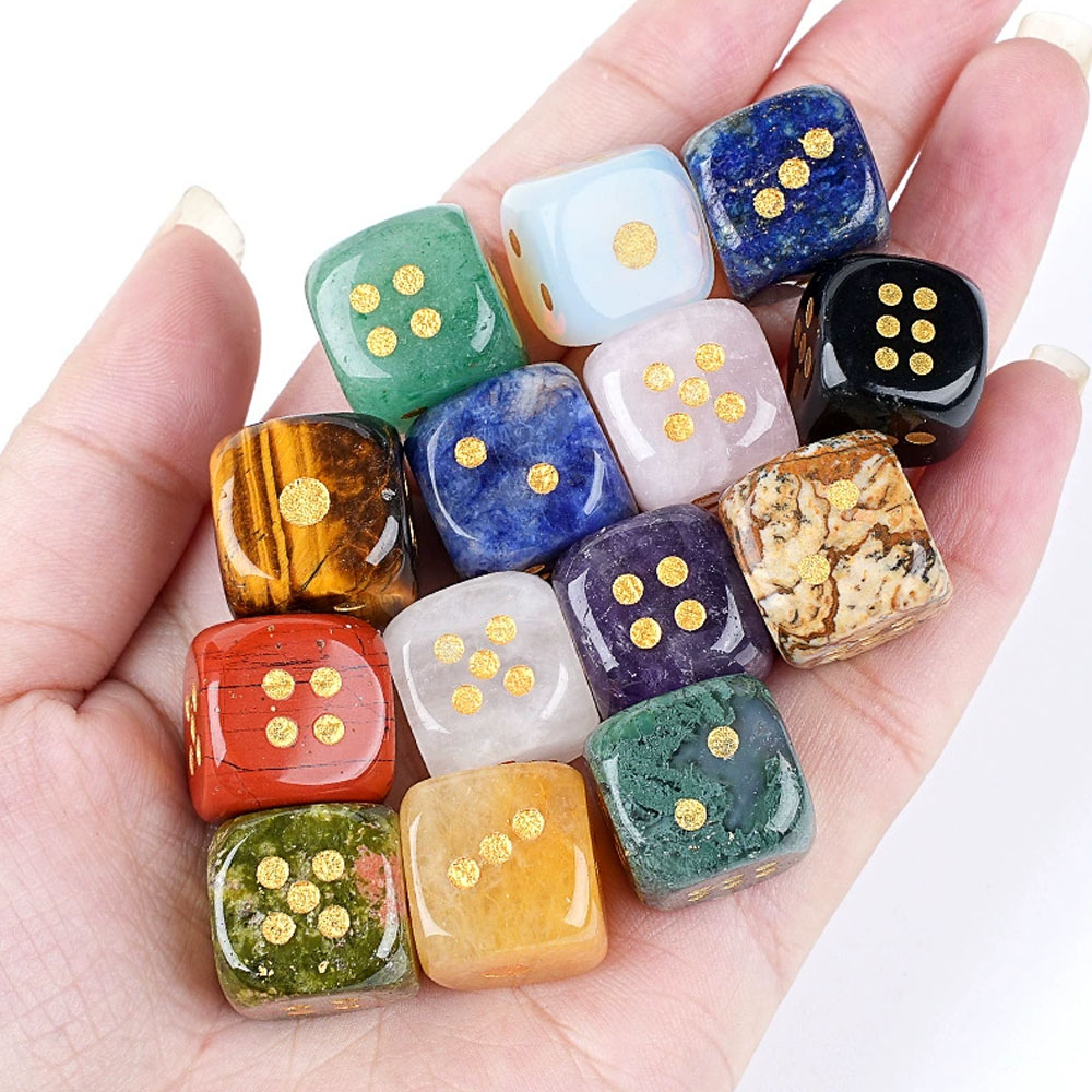 ลูกเต๋าหินธรรมชาติ 1 ชิ้น ลูกป - Board Game Loop บทวิจารณ์และราคา